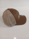 Brown and Khaki Flexfit Hat