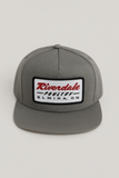 Baseball Hat - Grey with Patch