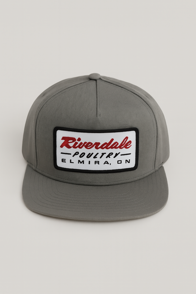 Baseball Hat - Grey with Patch