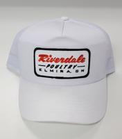 Trucker Hat - White with Patch