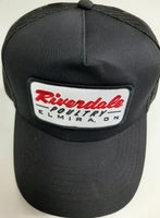 Trucker Hat - Black with Patch